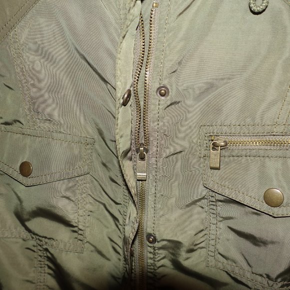 LOFT BRAND RAIN JACKET W/ HOOD - Picture 4 of 9